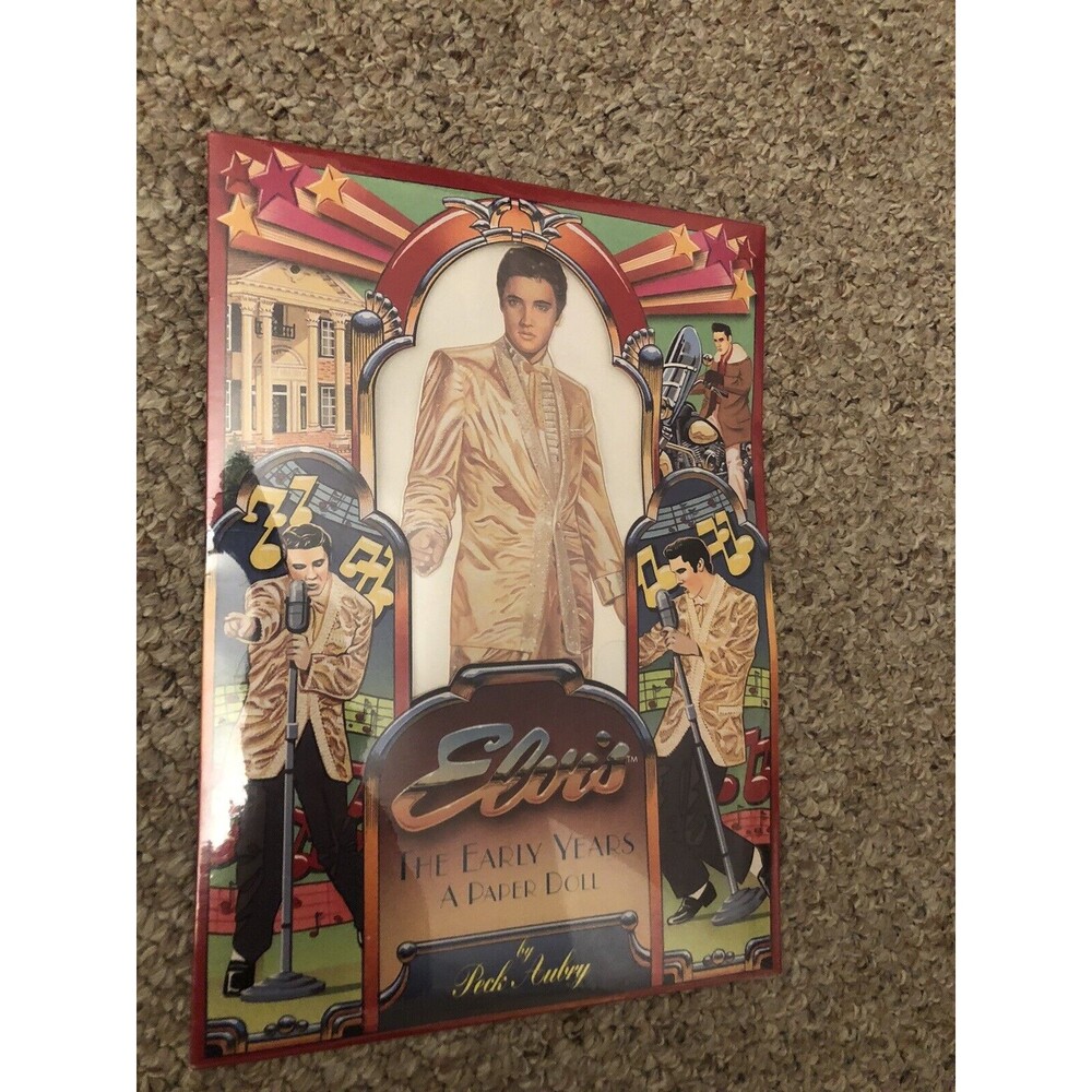 1996 Elvis Presley The Early Years Paper Doll by Peck Aubry NEW OLD Stock Sealed